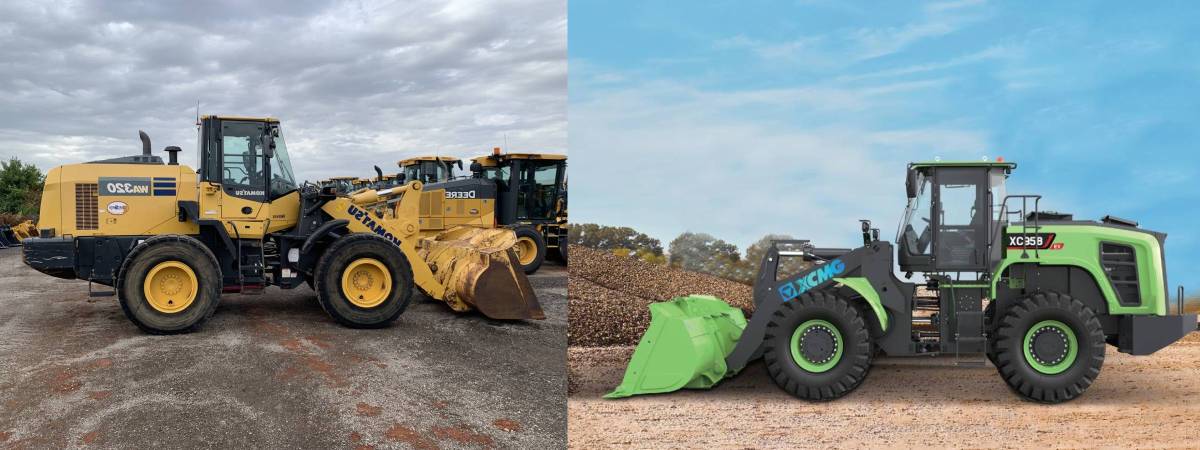 Xúc lật Komatsu W320 và XCMG XC958-EV – Lựa chọn tốt hơn?